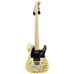 Tour Guitar Signed By The J. Geils Band, George Thorogood & Bob Seger silver blt