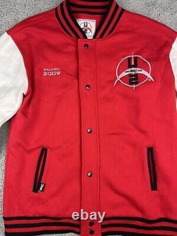 U2 360 Tour Varsity Jacket Large 2009 Raleigh Limited Edition Band Embroidered