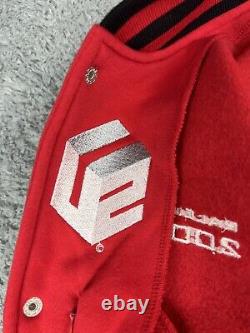 U2 360 Tour Varsity Jacket Large 2009 Raleigh Limited Edition Band Embroidered