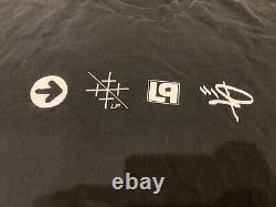 VINTAGE Linkin Park Official Hybrid Theory 2001 Tour Shirt XL Rock SIGNED RARE