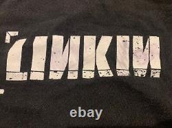 VINTAGE Linkin Park Official Hybrid Theory 2001 Tour Shirt XL Rock SIGNED RARE