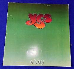 VTG 1975 Yes TOUR CONCERT PROGRAM GUIDE SIGNED ALL BAND Jon/Howe/Chris/Alan/Pat