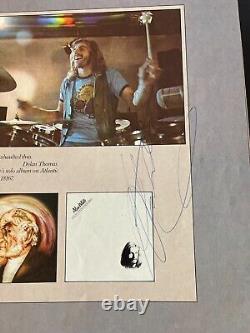 VTG 1975 Yes TOUR CONCERT PROGRAM GUIDE SIGNED ALL BAND Jon/Howe/Chris/Alan/Pat