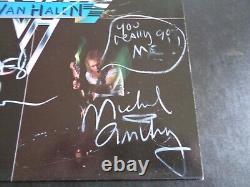 Van Halen Full Band Signed Debut Lp Signed On The 1978 Uk Tour Great Signatures