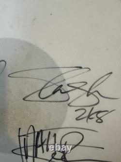 Velvet Revolver Signed Drum Skin Libertad 2008 UK Tour Whole Band Autograph