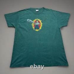 Vintage 1996 I Mother Earth Scenery And Fish Autographed Band Tour Shirt Size XL