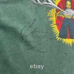 Vintage 1996 I Mother Earth Scenery And Fish Autographed Band Tour Shirt Size XL