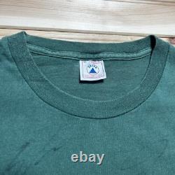 Vintage 1996 I Mother Earth Scenery And Fish Autographed Band Tour Shirt Size XL