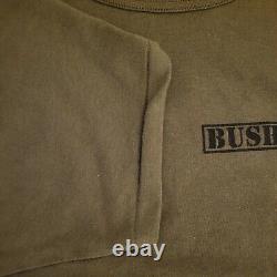 Vintage 90s Bush 1997 Gavin Rossdale Autographed Tour Band Green Rock T-Shirt L