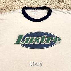 Vintage 90s Underground Grunge Band Lustre Autographed Ringer Tour Tee XL