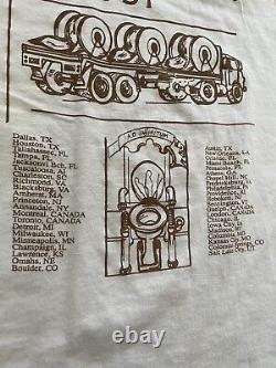 Vintage 90s fIREHOSE T-Shirt Band Size XL Indie Punk Rock Band Tour SIGNED