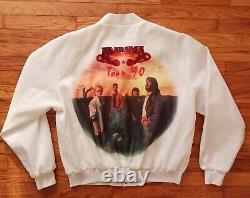 Vintage Alabama Full Band SIGNED 1990 Tour Bomber Jacket Randy Owen Jeff Cook