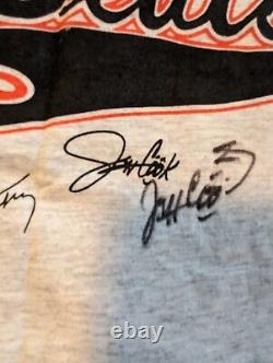 Vintage Alabama Jeff Cook Signed Cheap Seats Tour Shirt (L)