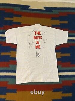 Vintage Signed Sawyer Brown Tour T-Shirt The Boys and Me Clean XL