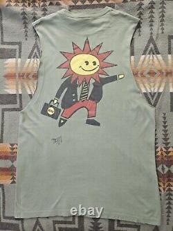 Vintage Sunny Day Real Estate Nate Mendel Signed Tour Shirt Large L Emo 90s Band