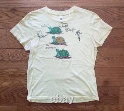Vintage The Academy Is. Signed Autograph Band Tour T-Shirt Y2K Emo Alt XL READ