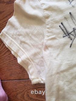 Vintage The Academy Is. Signed Autograph Band Tour T-Shirt Y2K Emo Alt XL READ