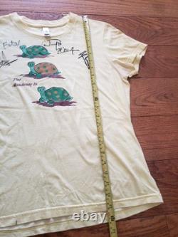 Vintage The Academy Is. Signed Autograph Band Tour T-Shirt Y2K Emo Alt XL READ