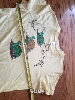 Vintage The Academy Is. Signed Autograph Band Tour T-Shirt Y2K Emo Alt XL READ