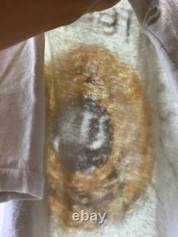 Vintage Whitesnake 1987 Live On Tour T-Shirt SIGNED Distressed READ