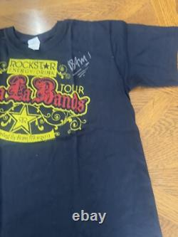 Viva la bands tour tee Presented By Bam Margera 2007 M Viva La Bam Autographed