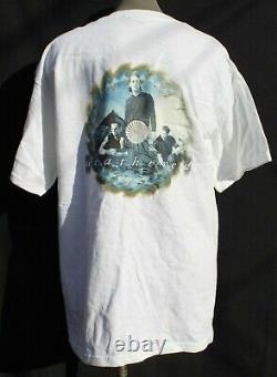 Vtg Creed Band Weathered Would Tour SCOTT STAPP Autographed Signed Shirt Mens L