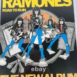 Vtg. RAMONES Punk Band Memorabilia Lot Dee Dee Johnny Marky Autographs Tour Book