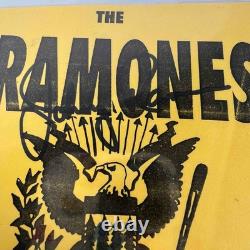 Vtg. RAMONES Punk Band Memorabilia Lot Dee Dee Johnny Marky Autographs Tour Book