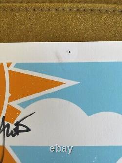 Weezer BAND SIGNED Concert Tour Poster 2016 Tour Rivers Cuomo Autograph