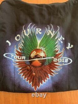 XL Journey Eclipse Tour Full 5 Member Band Signed Autographed Sweatshirt Rare