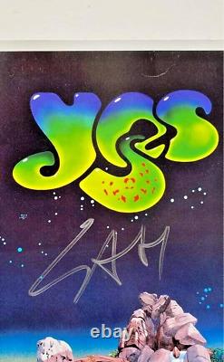 YES Band Limited Edition Tour Poster Hand Signed Autographed