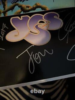 YESTIVAL YES BAND TOUR POSTER 2017 SIGNED BY THE WHOLE BAND (even Anderson)