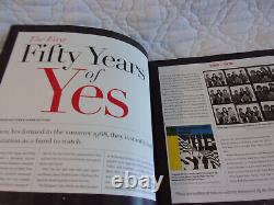 Yes 50 Year Anniversary Tour Book Band Signed Autographed + Baseball Hat Cap