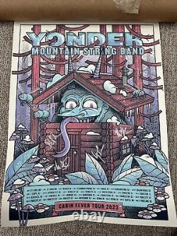Yonder Mountain String Band Signed Autographed Tour Poster