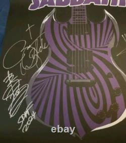 ZAKK SABBATH- Band Signed 2024 Tour Poster
